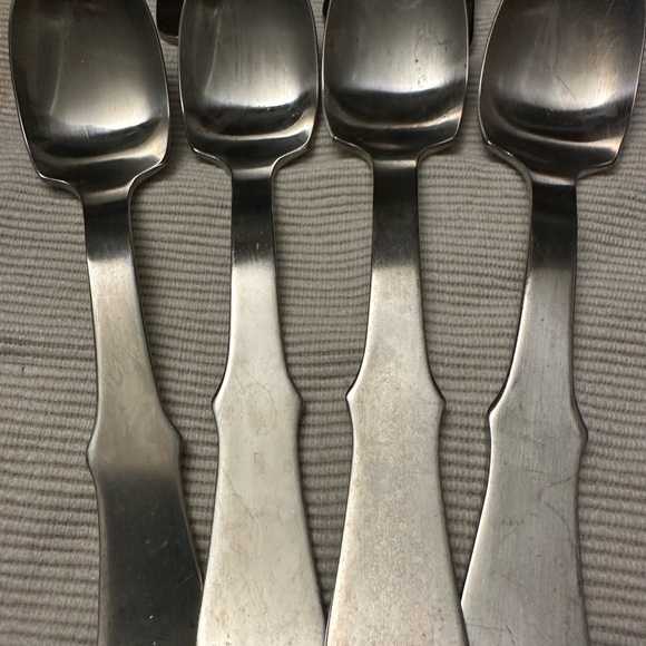 Dansk Nova ll Stainless Spoons Set Of 8 Flatware - Picture 5 of 8